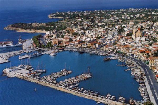 Aerial View of Aegina Island