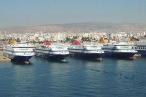 Blue Star ferries to Santorini and Mykonos