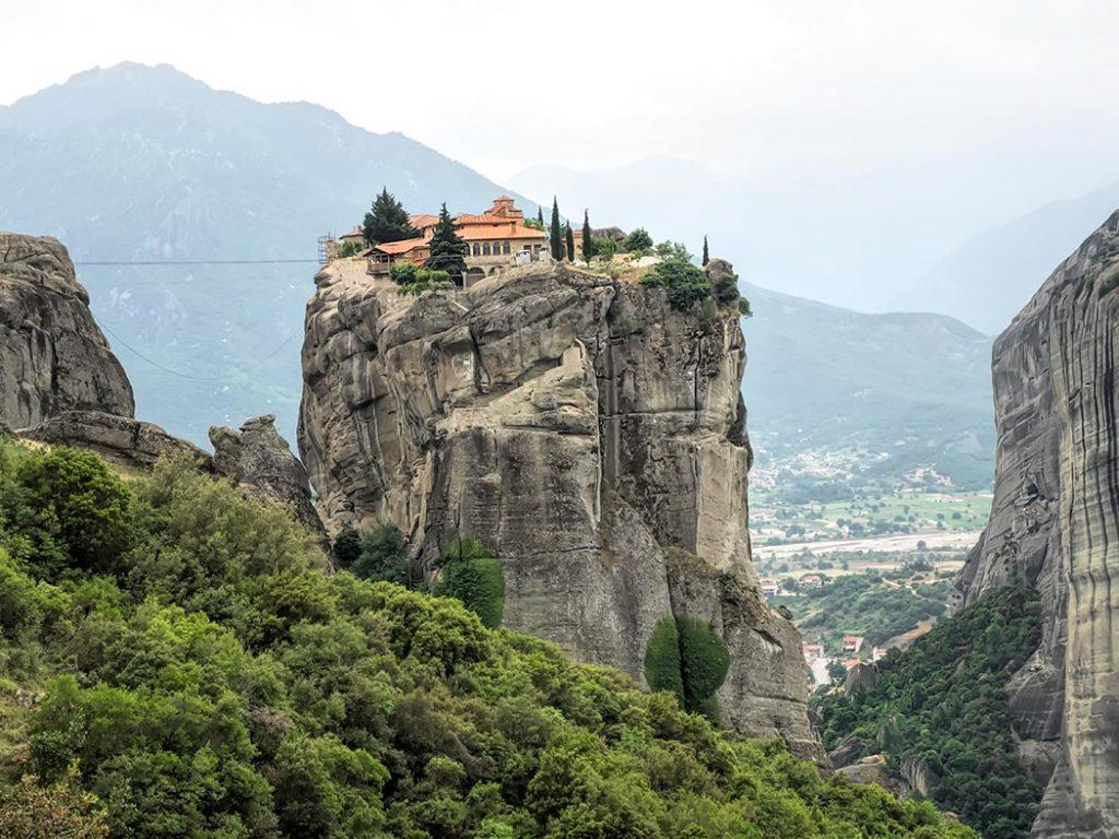 Remote Monastery in Meteora
