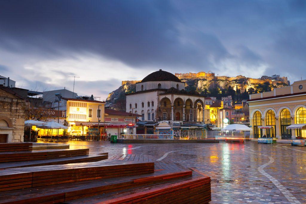 Monastiraki Square Sunrise