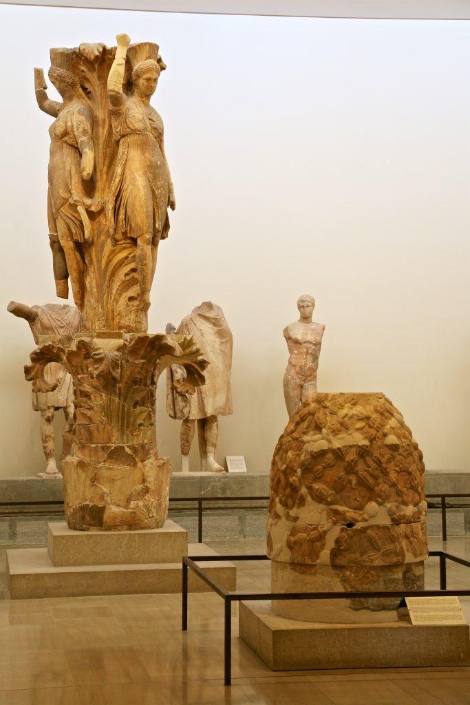 Female Statues in Delphi
