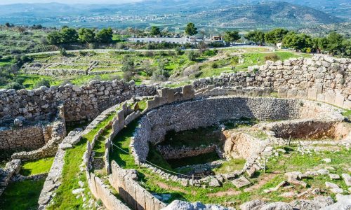 archaeological site of Mycenae