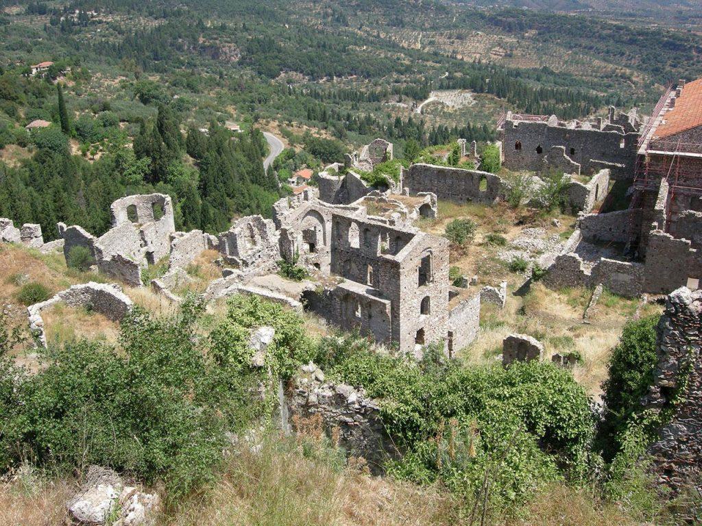 Mystras ruins