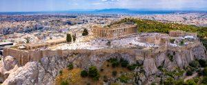 The Acropolis Hill in Athens City