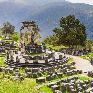 Temple in Delphi
