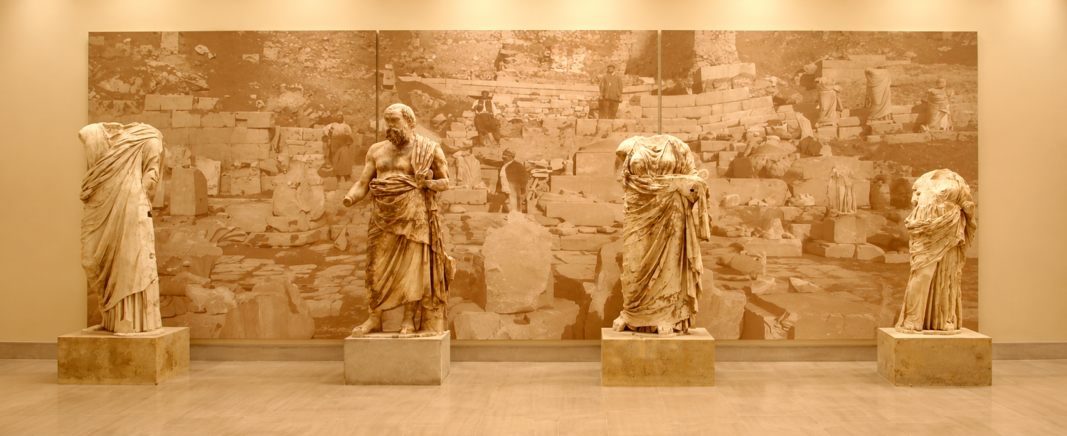 Delfi-Museum-Statue