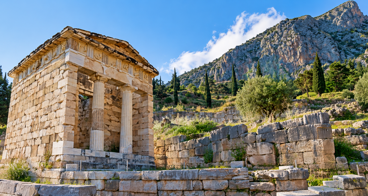 The-Athenian-Treasury-Delfi