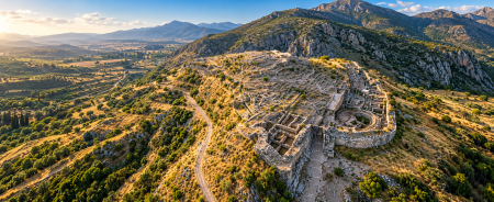 mycenae-citadel-aerial-view