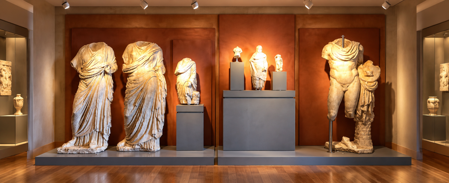mycenae-museum-sculptures