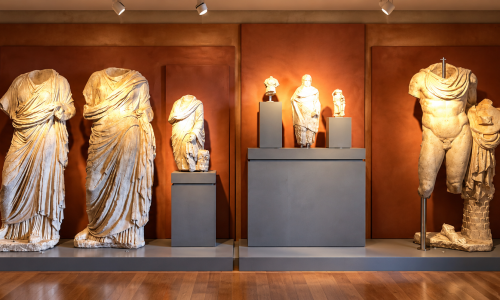 mycenae-museum-sculptures
