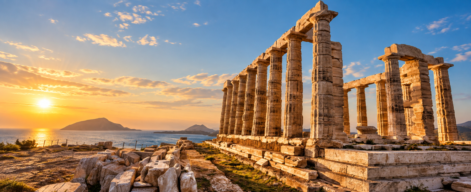 temple-of-poseidon-cape-sounion-columns-sunset