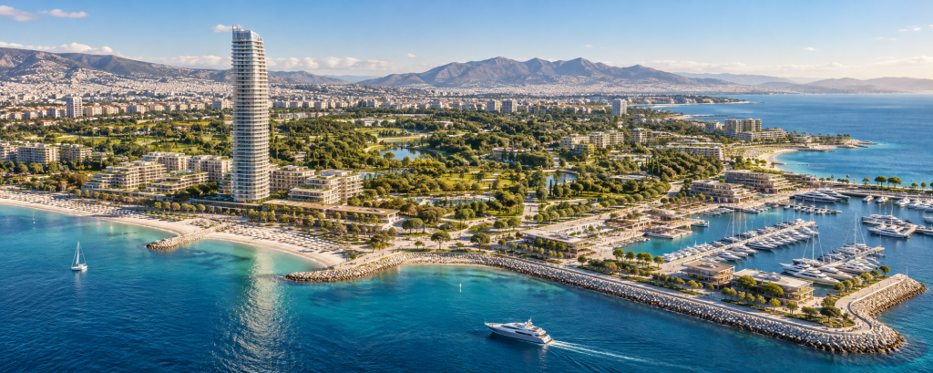 The Ellinikon project in Athens riviera
